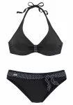BUFFALO Bikinis juoda / balta