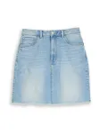 TOM TAILOR DENIM Sijonas tamsiai (džinso) mėlyna