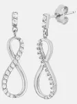 DIAMANT LETERNEL Auskarai balta