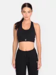Cardio Bunny Sportinė liemenėlė 'REFLECTIVE MOLDED CUP SPORTS BRA' juoda