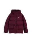 Tommy Jeans Žieminė striukė ciklameno spalva
