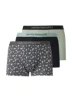 Emporio Armani Boxer trumpikės kremo / mėtų spalva / &scaron;viesiai žalia / juoda