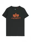 ALPHA INDUSTRIES Mar&scaron;kinėliai tamsiai žalia / tamsiai oranžinė