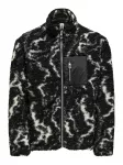 Only & Sons Demisezoninė striukė 'JAIMY' juoda / balta