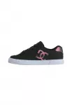 DC Shoes Sportbačiai be auliuko 'CHELSEA' tamsiai pilka / &scaron;viesiai rožinė / juoda