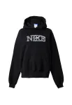 Nike Sportswear Megztinis be užsegimo juoda / balta
