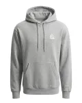 Nike Sportswear Megztinis be užsegimo 'Club' margai pilka / balta