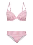 s.Oliver Bikinis &scaron;viesiai rožinė / balta