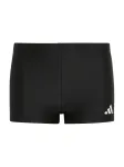ADIDAS PERFORMANCE Sportinis maudymosi kostiumėlis '3S SWIM BOXER' juoda / balta