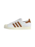 ADIDAS ORIGINALS Sportbačiai be auliuko 'Superstar II' tamsiai ruda / balta
