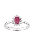 DIAMANT LETERNEL Žiedas sidabrinė