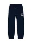 TOMMY HILFIGER Kelnės 'Brand Love' nakties mėlyna / balta