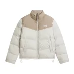 THE NORTH FACE Žieminė striukė 'Saikuru' tamsi smėlio / &scaron;viesiai pilka
