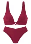 LASCANA Bikinis burgundi&scaron;ko vyno spalva