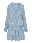 Vero Moda Tall Suknelė 'VMSMILLA' opalo / citrinos spalva / tamsiai žalia / balta