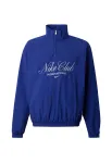 Nike Sportswear Demisezoninė striukė 'Club' mėlyna / balta