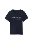 TOM TAILOR Mar&scaron;kinėliai tamsiai mėlyna / balta