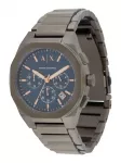 ARMANI EXCHANGE Analoginis (įprasto dizaino) laikrodis nakties mėlyna / purvo spalva