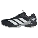 ADIDAS PERFORMANCE Sportiniai batai 'Adizero Ubersonic 5 Clay' pilka / juoda / balta