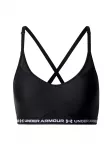 UNDER ARMOUR Sportinė liemenėlė juoda / balta