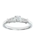 DIAMANT LETERNEL Žiedas sidabrinė