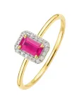 DIAMANT LETERNEL Žiedas auksas
