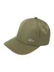 ALPHA INDUSTRIES Kepurė alyvuogių spalva / balk&scaron;va
