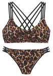 Bruno Banani Bikinis ruda / brokato spalva / juoda