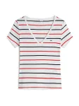 Tommy Jeans Mar&scaron;kinėliai 'Low' mėlyna / raudona / balta