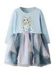 NAME IT Suknelė 'NMFSori Frozen' mėlyna / pastelinė mėlyna / auksas / pastelinė rožinė