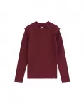 WE Fashion Mar&scaron;kinėliai burgundi&scaron;ko vyno spalva