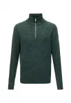 JACK & JONES Megztinis 'JORFREDERIKSBERG OLLIE' tamsiai žalia