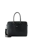 LACOSTE &bdquo;Messenger&ldquo; stiliaus rankinė 'Lacoste Homme Sac Ordinateur Noir' juoda