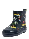 PLAYSHOES Guminiai batai tamsiai mėlyna / ruda / geltona / raudona