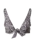 Hunkem&ouml;ller Bikinio vir&scaron;utinė dalis 'Argentina' pilka / antracito spalva / rusvai žalia