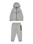 Nike Sportswear Treningas 'TECH FLEECE' margai pilka / juoda