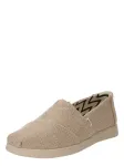 TOMS Loaferai 'Alpargata Plus' smėlio spalva
