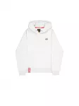 ALPHA INDUSTRIES Megztinis be užsegimo antracito spalva / &scaron;viesiai pilka