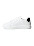 Calvin Klein Sportbačiai be auliuko 'Classic Lace-up' juoda / balta