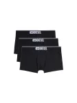DIESEL Boxer trumpikės 'UMBX-DAMIENTHREEPACK' margai juoda