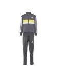 ADIDAS SPORTSWEAR Treniruočių kostiumas 'Seasonal Essentials Tiberio' žaliosios citrinos spalva / tamsiai pilka / balta