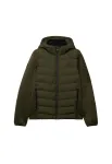 Superdry & Co Demisezoninė striukė alyvuogių spalva