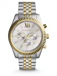 Michael Kors Analoginis (įprasto dizaino) laikrodis 'MK8344' aukso geltonumo spalva / sidabrinė