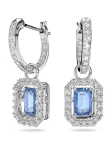 Swarovski Auskarai 'Una' mėlyna / sidabrinė / skaidri spalva
