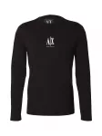 ARMANI EXCHANGE Mar&scaron;kinėliai juoda / balta