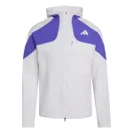 ADIDAS PERFORMANCE Džemperis treniruotėms 'Adizero' violetinė-mėlyna / balta