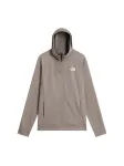 THE NORTH FACE Džemperis 'M REAXION 2.0 HOODED FULL ZIP JACKET' rausvai pilka / balta