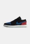 Jordan Sportbačiai be auliuko 'Air Jordan 1' kobalto mėlyna / vy&scaron;ninė spalva / juoda