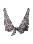 Hunkem&ouml;ller Bikinio vir&scaron;utinė dalis 'Argentina' pilka / antracito spalva / rusvai žalia