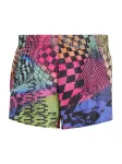 ADIDAS SPORTSWEAR Sportinės kelnės 'Adidas x Jeremy Scott' geltonosios citrinos spalva / oranžinė / rožinė / juoda
